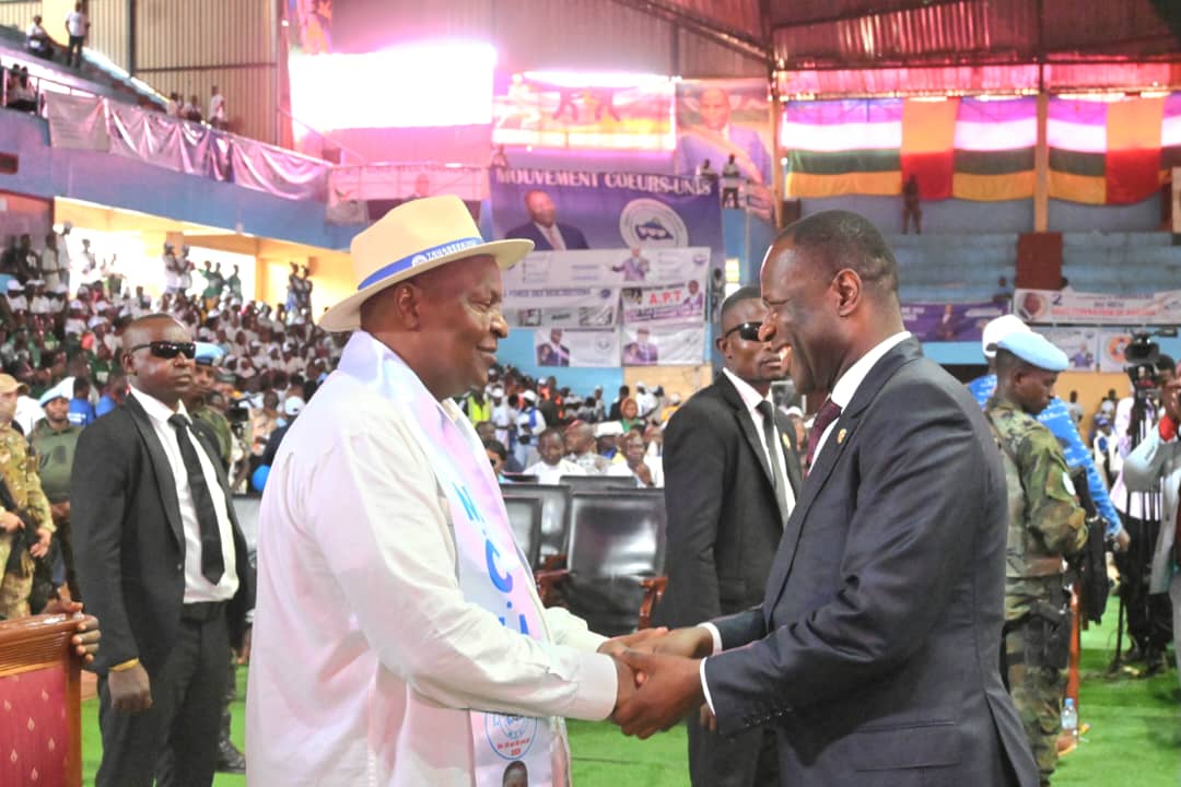 Économie et politique : Le Gouverneur de la BEAC présent au 2ᵉ Congrès du Mouvement Cœurs Unis à Bangui